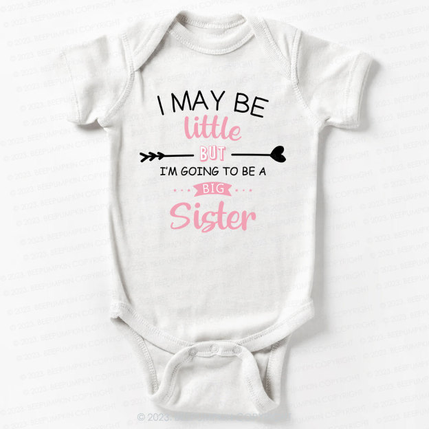 Sibling Birth Announcement Bodysuit For Baby 