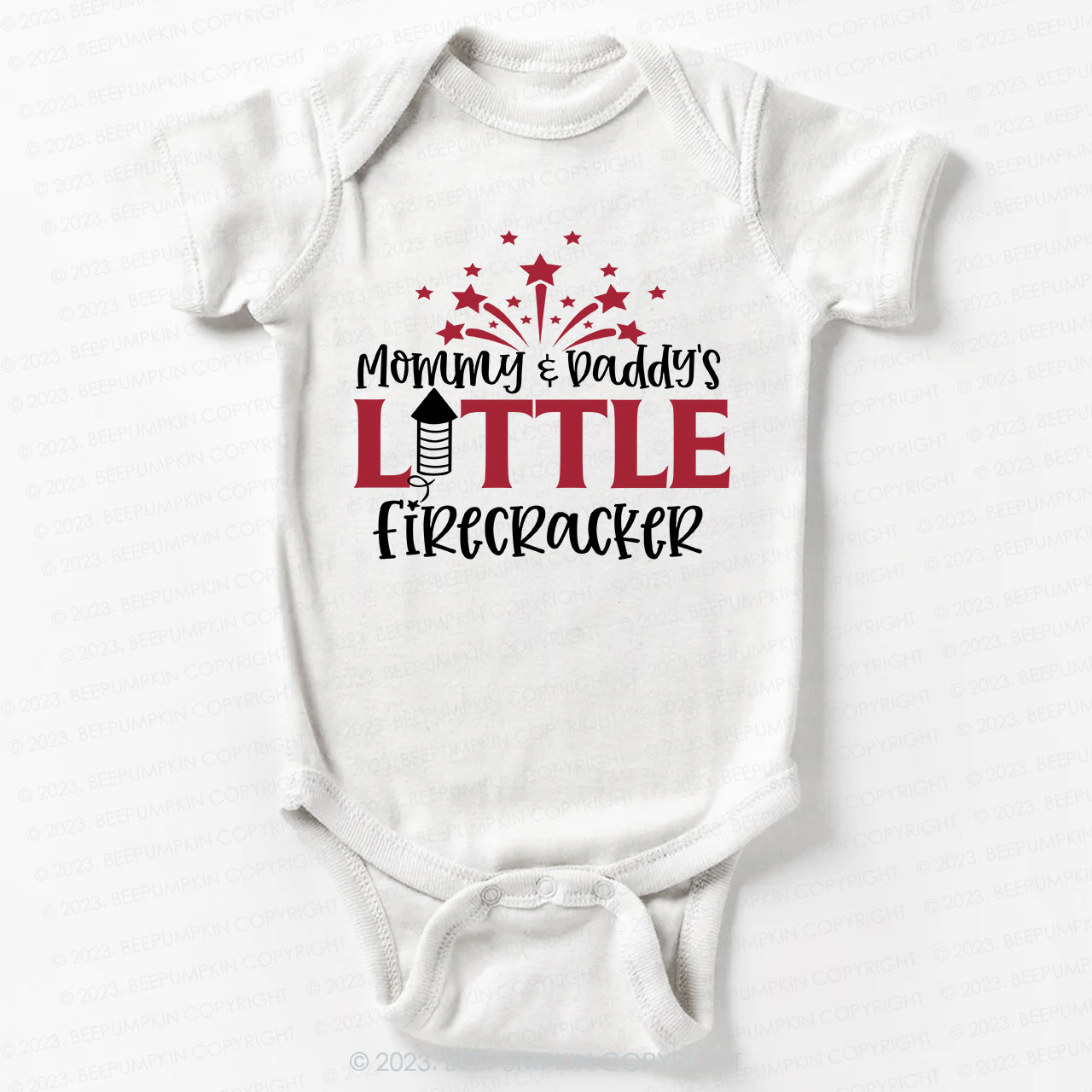Little Firecracker Bodysuit For Baby 