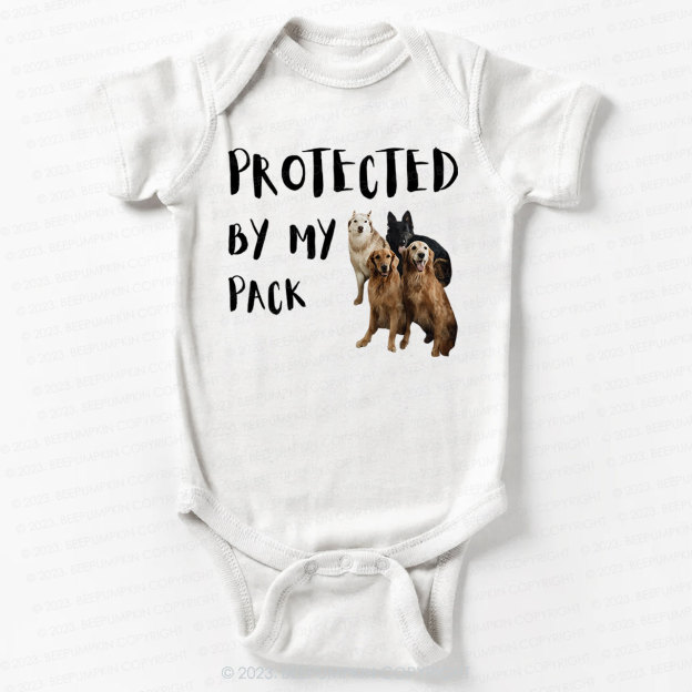 Personalized Pets Pack Bodysuit For Baby 