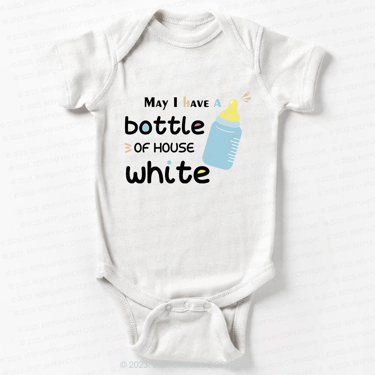 House White Bodysuit For Baby 