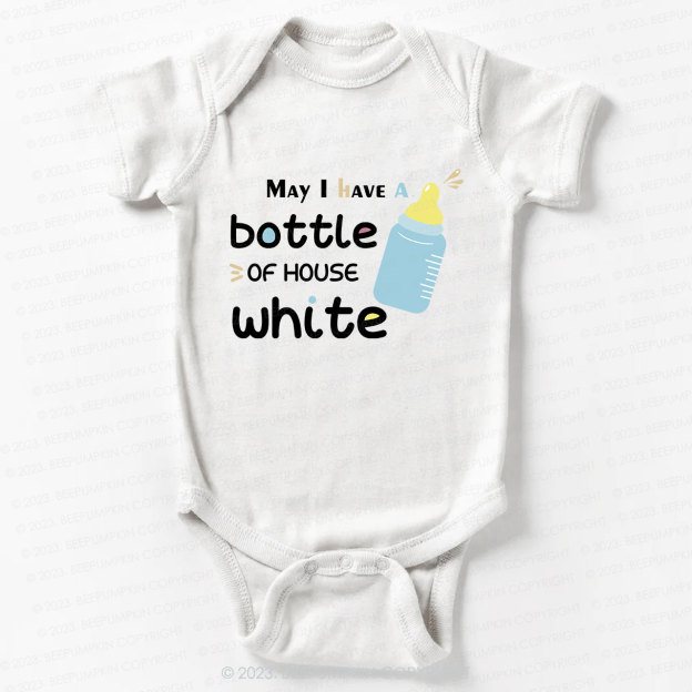 House White Bodysuit For Baby 