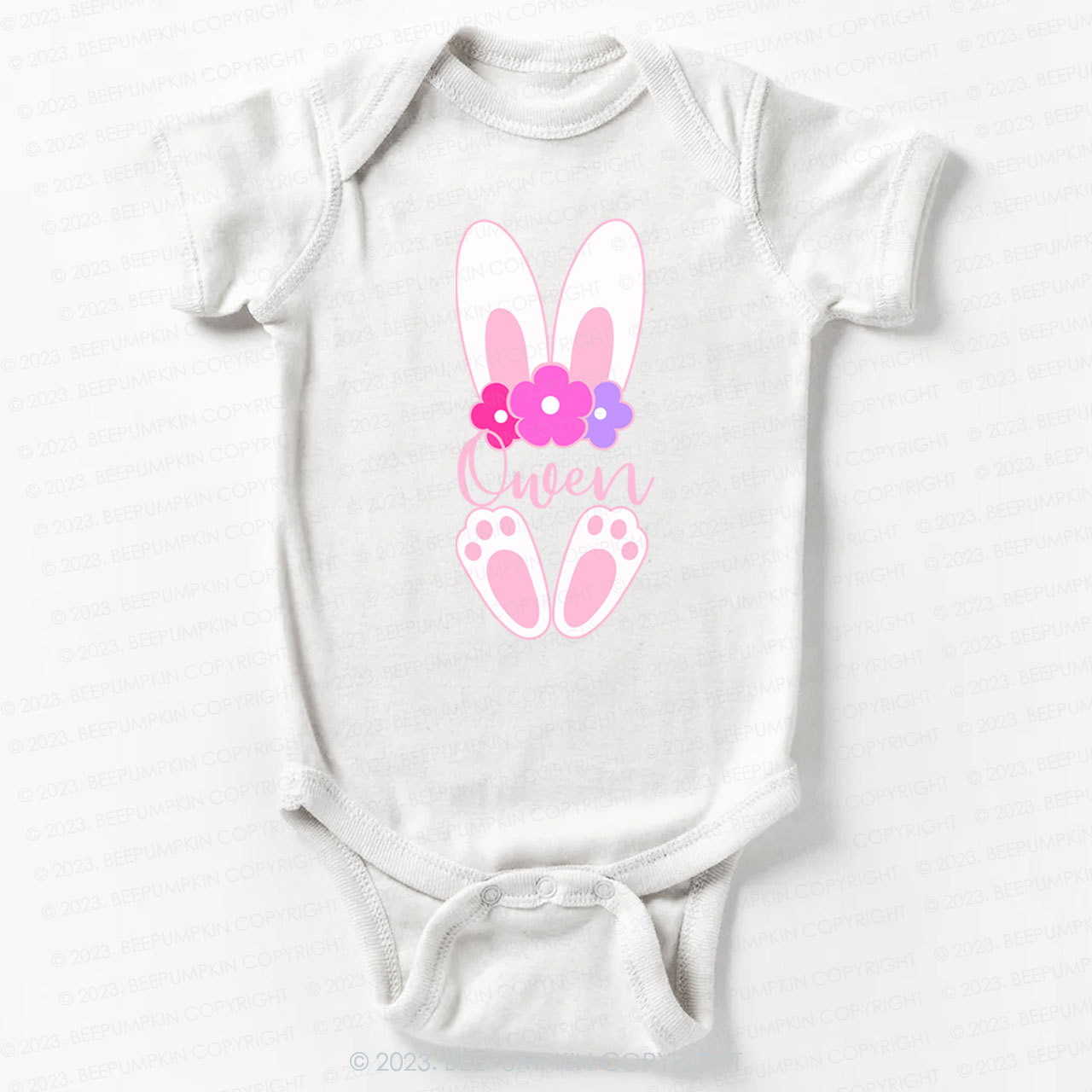 Easter Cute Rabbit Bodysuit For Baby