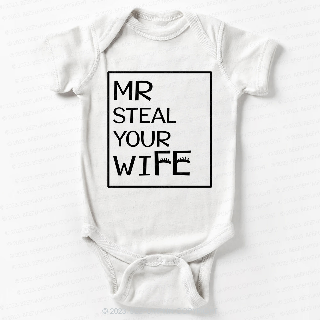 Mr Steal Your Heart Bodysuit For Baby 