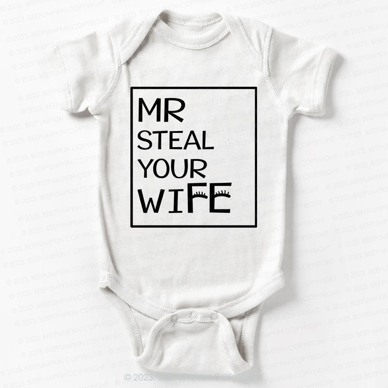 Mr Steal Your Heart Bodysuit For Baby 