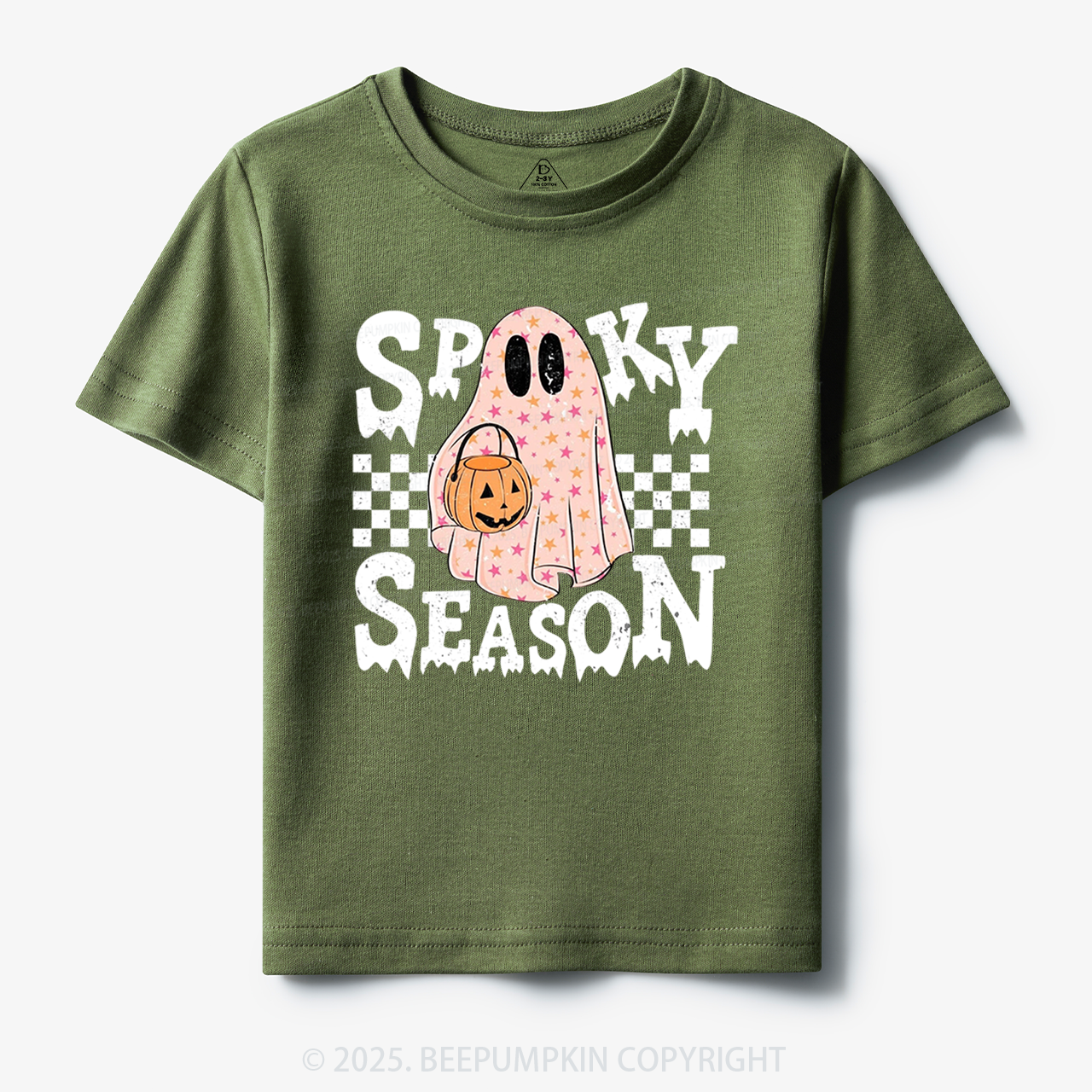 Spooky Season Toddler&Kid's Tees Beepumpkin