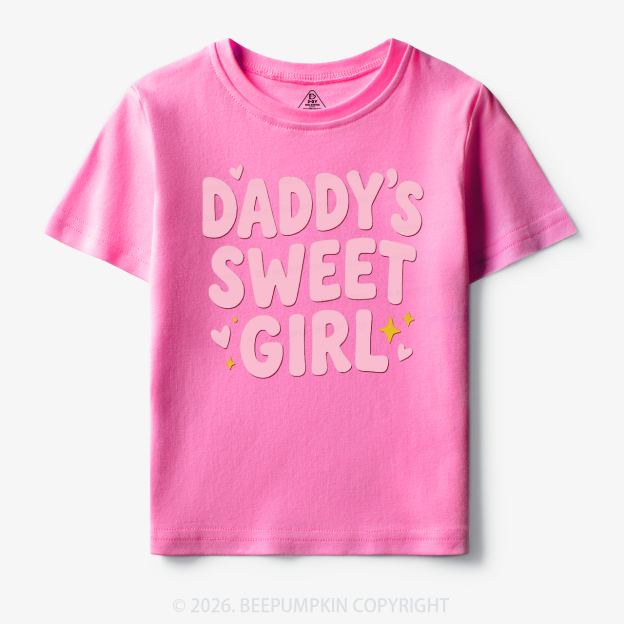 Daddy's Sweet Girl Toddler&Kid's Tees
