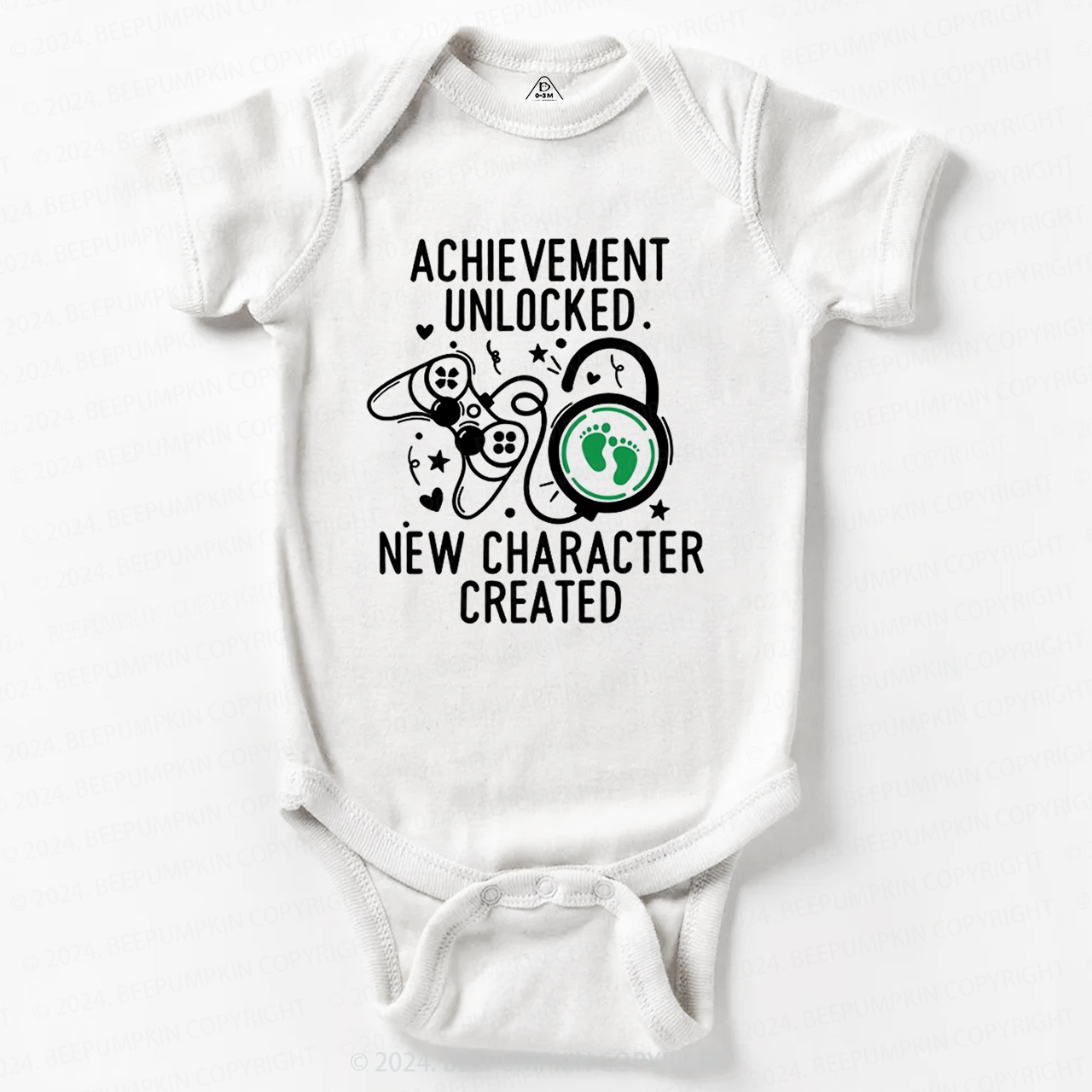 Achievement Unlocked Baby Bodysuit 7