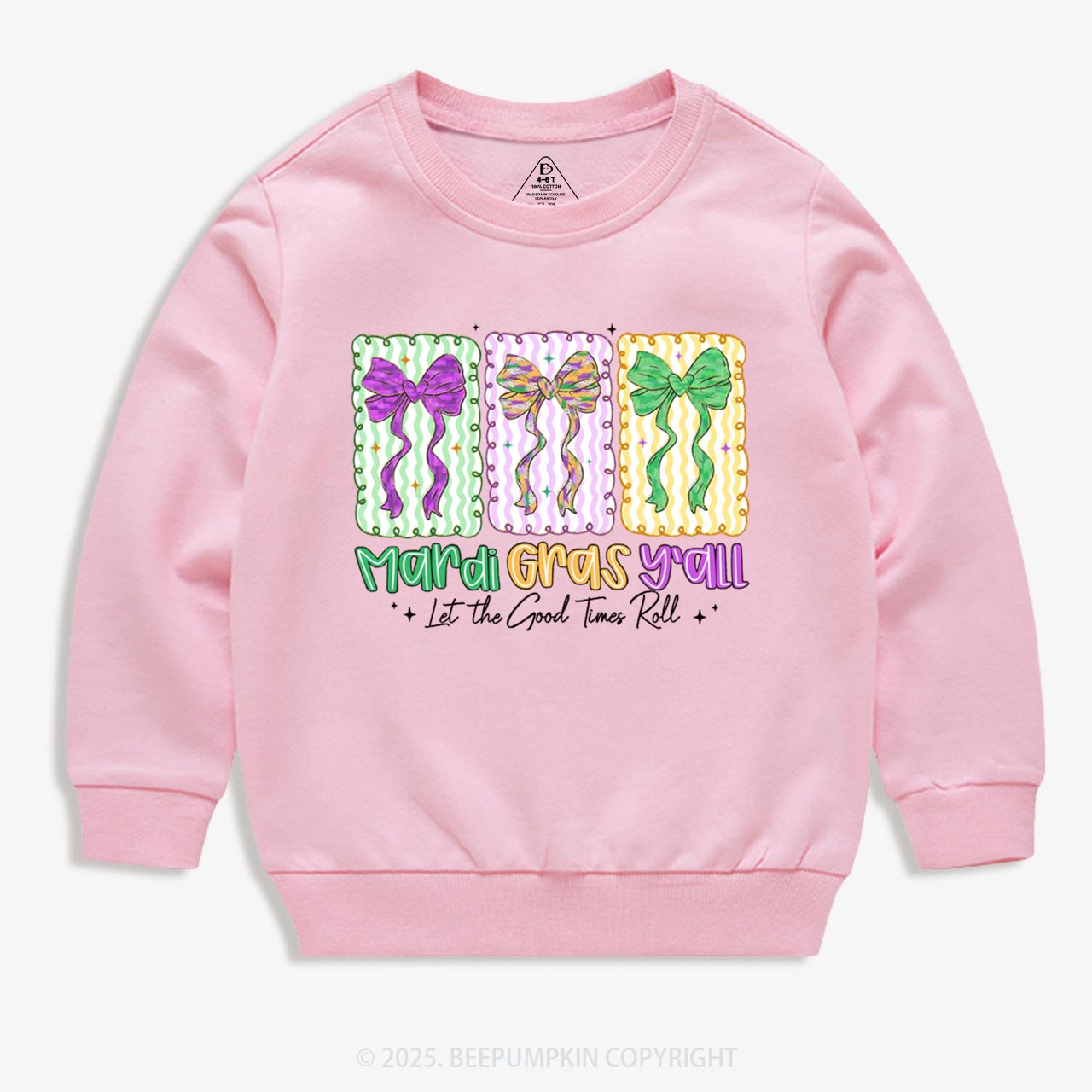 Let The Good Times Roll Kid's Sweatshirt