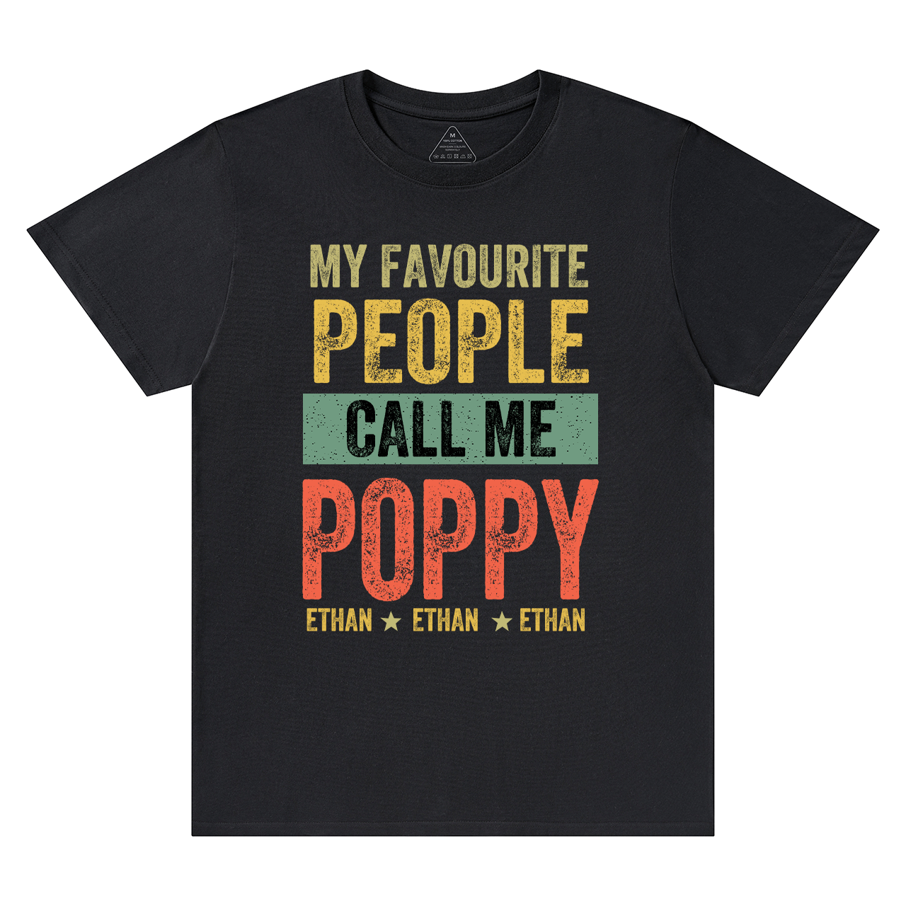 Call Me Poppy Grandpa Shirt Personalized With Name