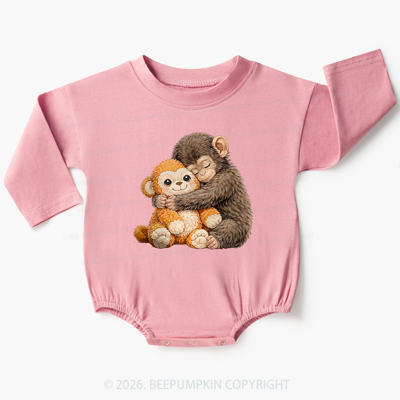 Dear Punch Monkey LovelyBaby Bubble Romper