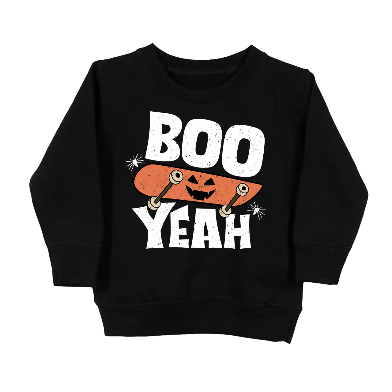 Boo Yeah Pumpkin Halloween Kids Sweatshirt