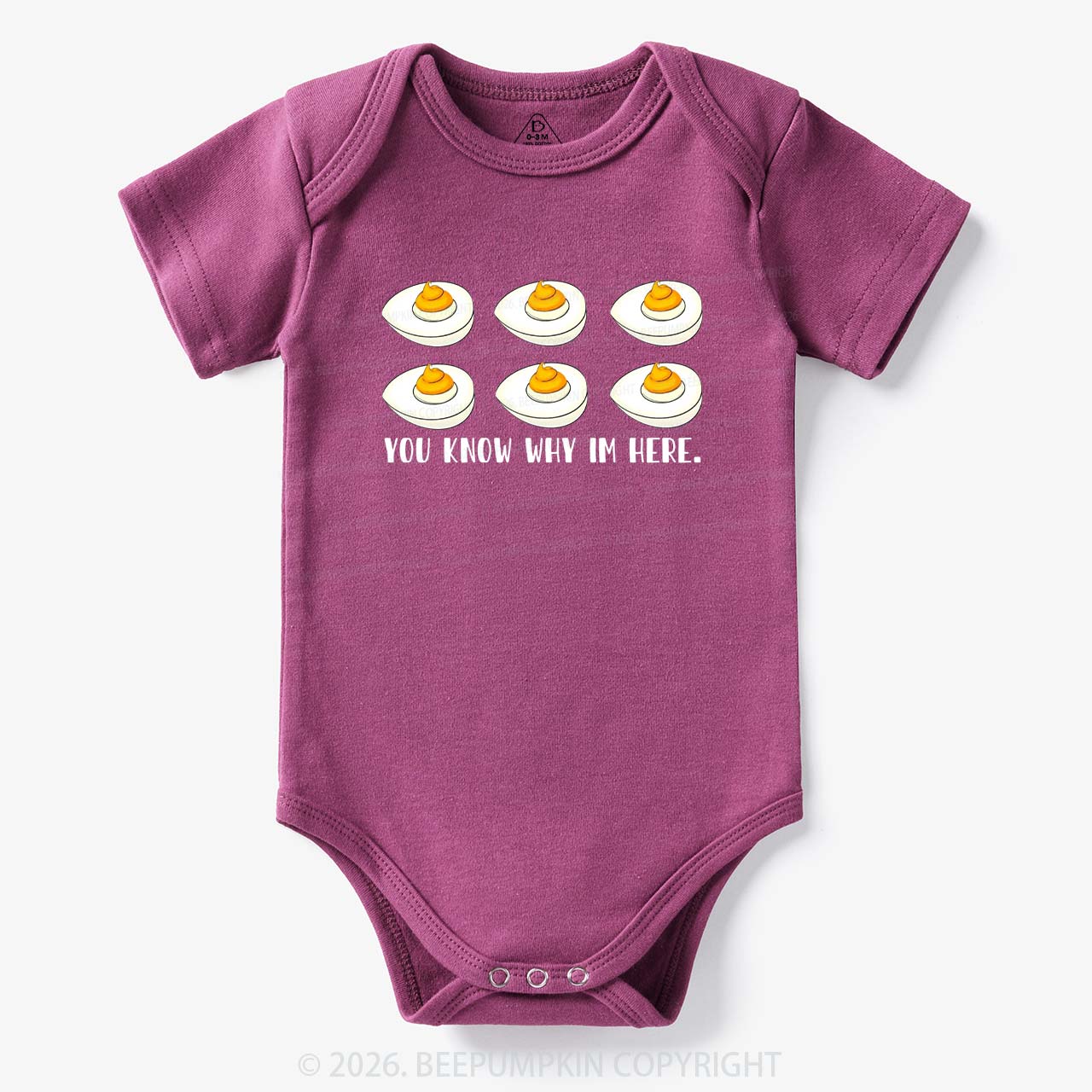 You Know Why I'm Here Funny Baby Bodysuit