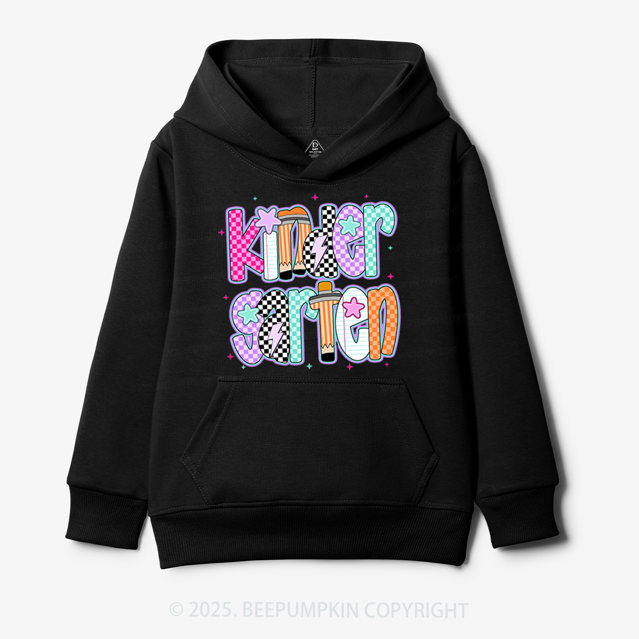 Personalized Purple Aura Grade Kid's Hoodies Beepumpkin