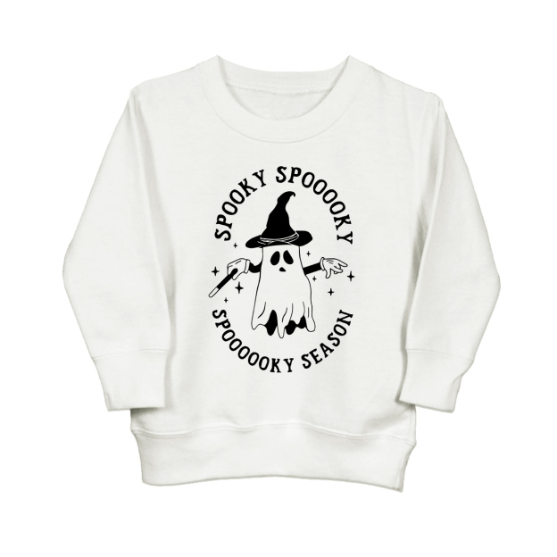 Halloween Spoooooky Season Kids Sweatshirt