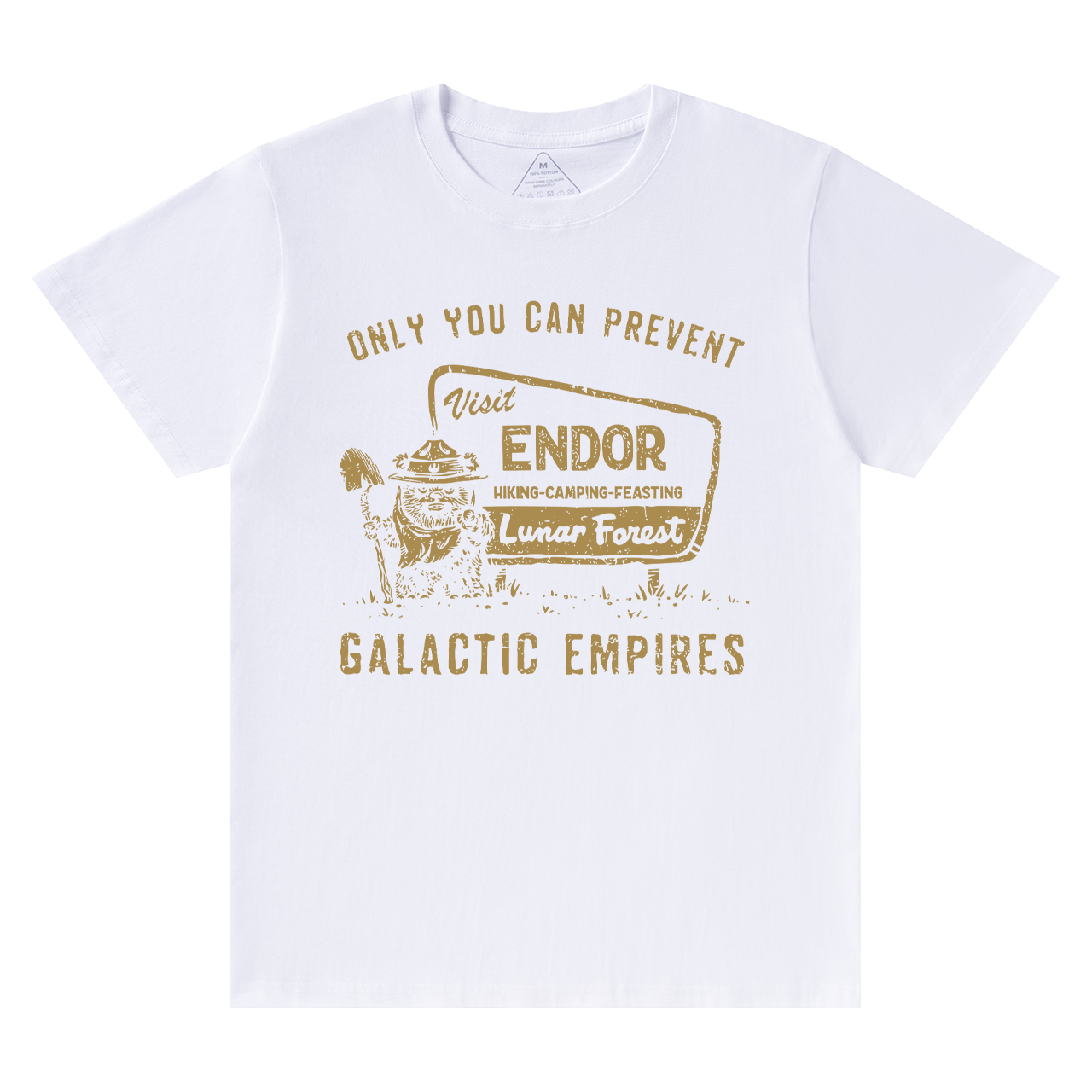Ewok Endor National Park SW Dad T-shirt