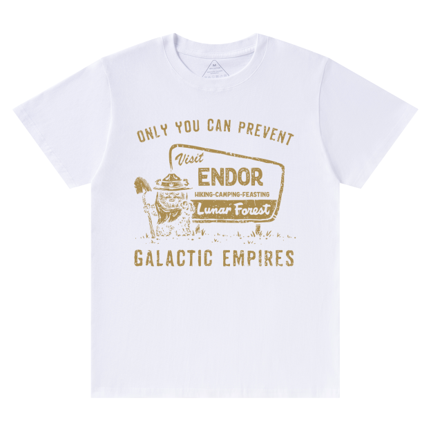 Ewok Endor National Park SW Dad T-shirt