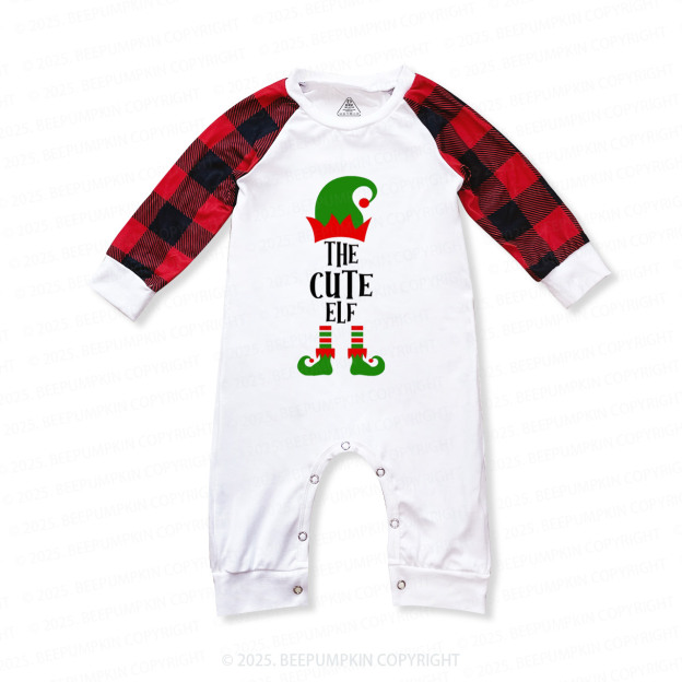 Personalized Christmas The Elf Family Matching Pajamas