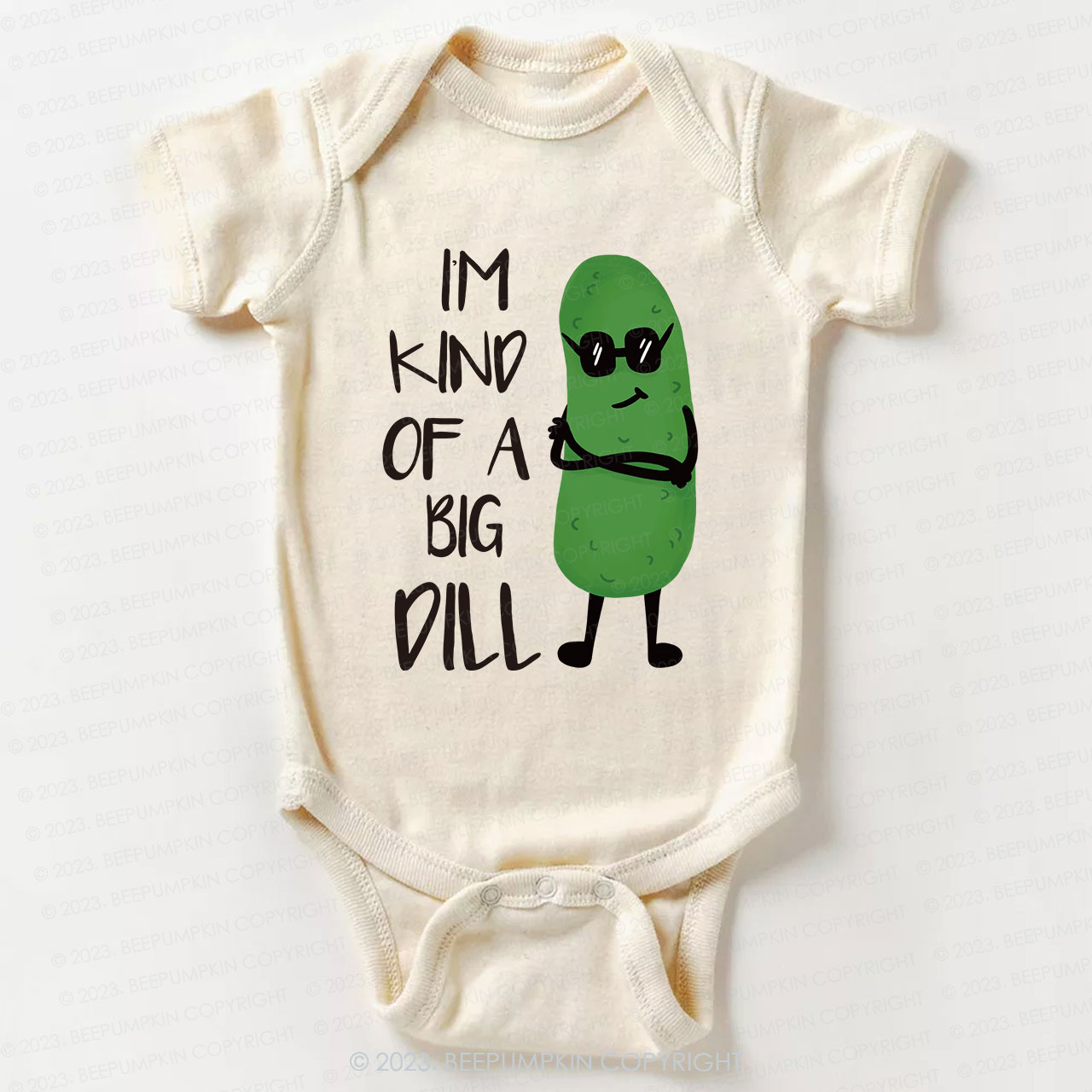 I'm Kind of A Big Dill Bodysuit For Baby 7