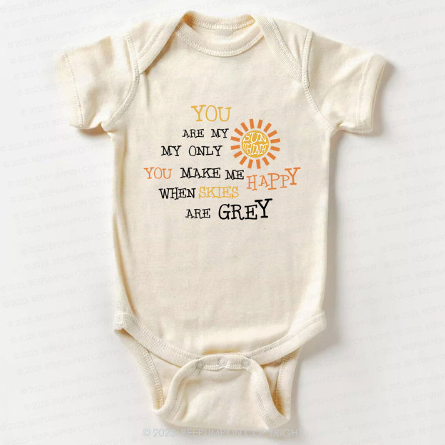 You Are My Sunshine Bodysuit For Baby 