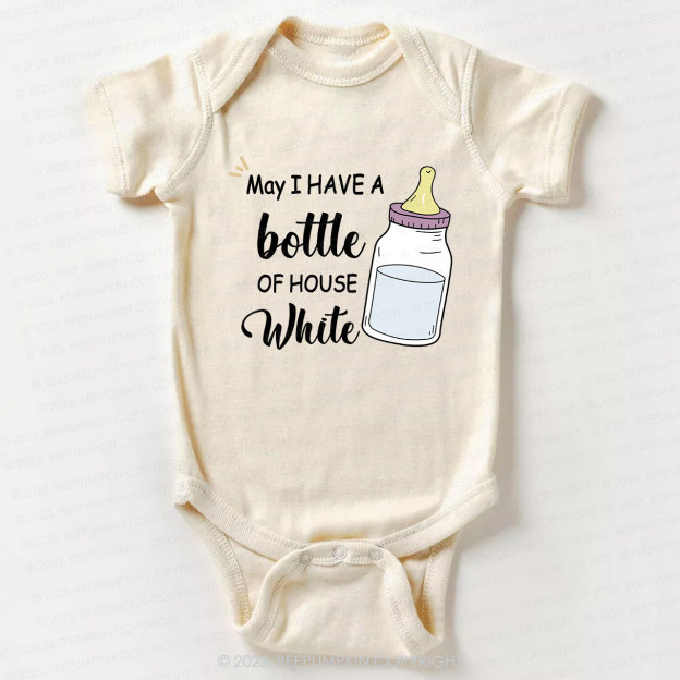 House White Bodysuit For Baby 