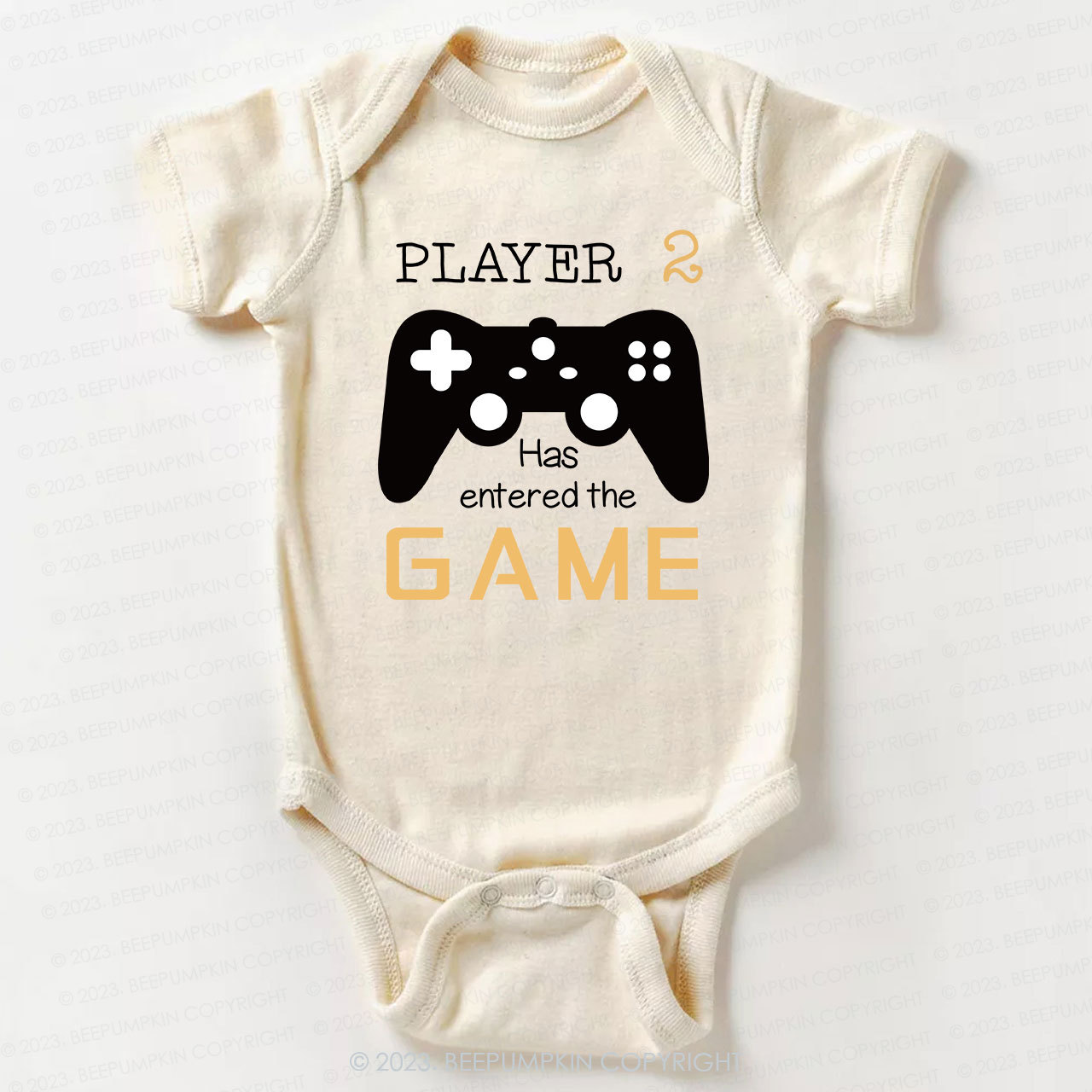 Player 2 has Entered the Game Bodysuit For Baby 
