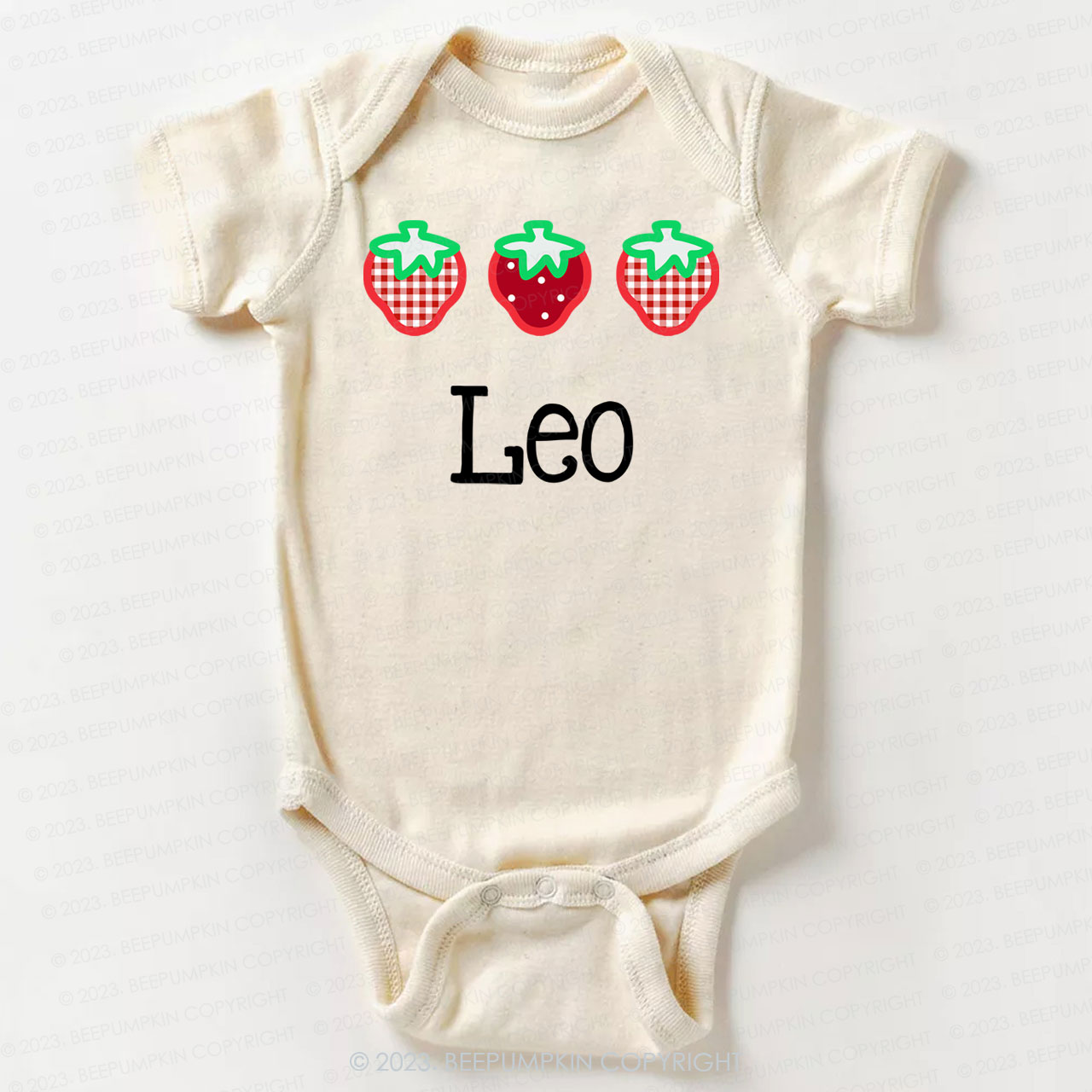 Strawberry Picking Bodysuit For Baby 