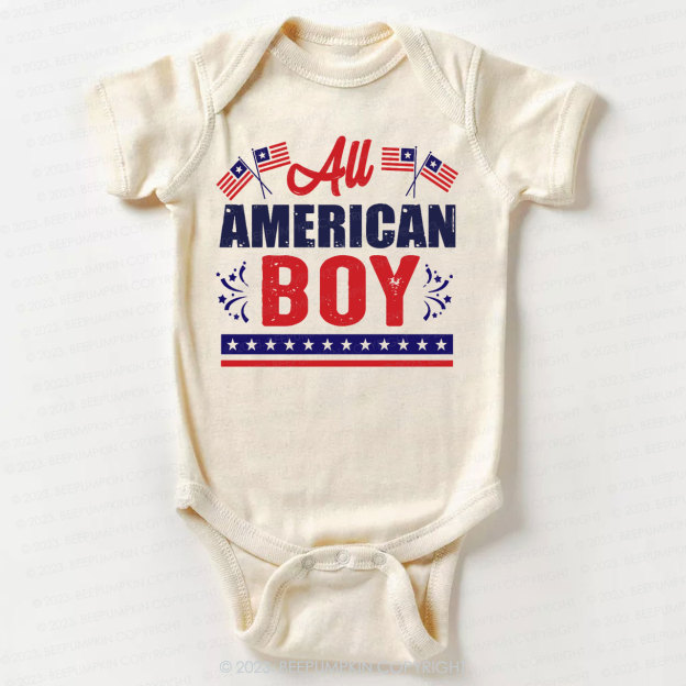 All American Neutral Bodysuit For Baby 