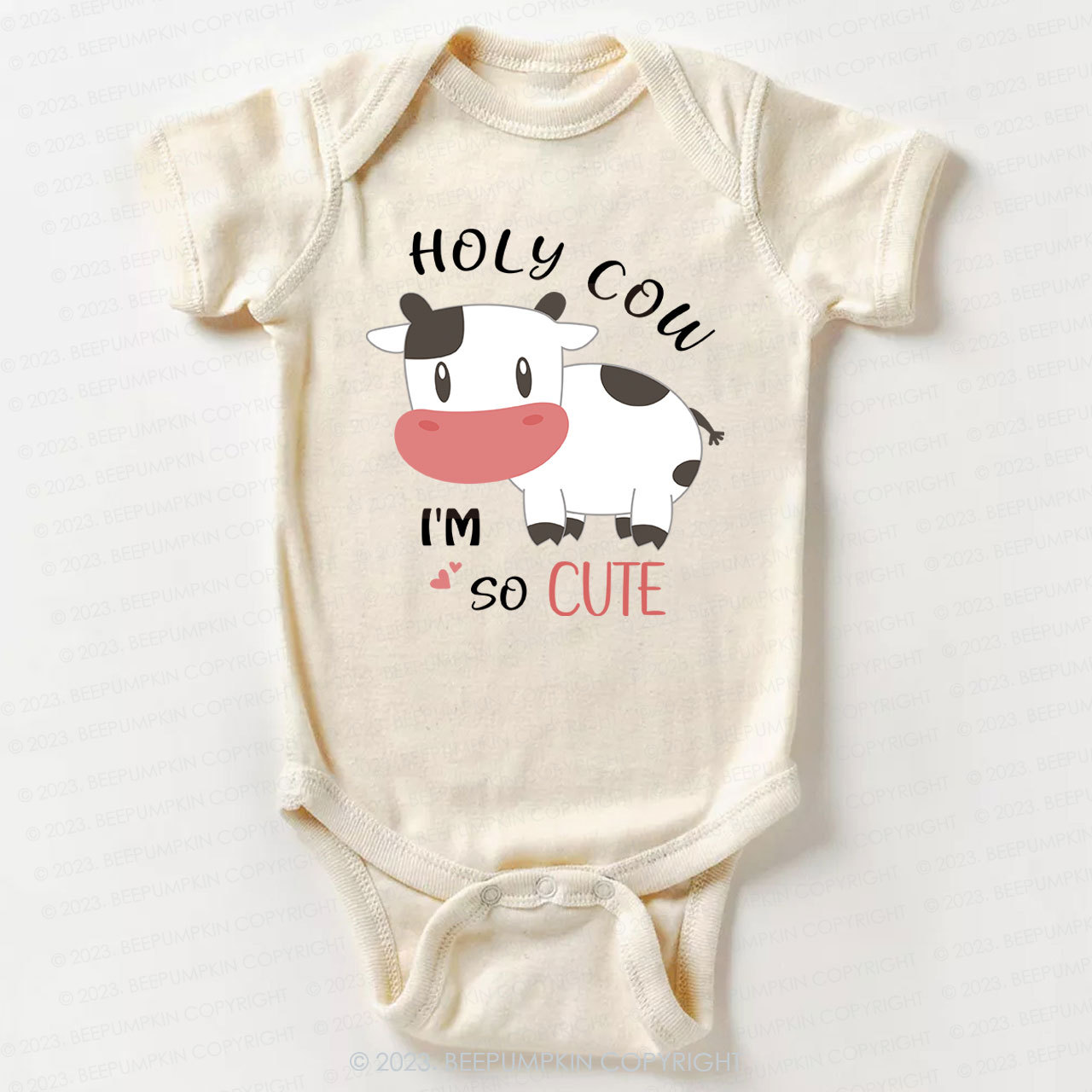 Holy Cow Bodysuit For Baby 