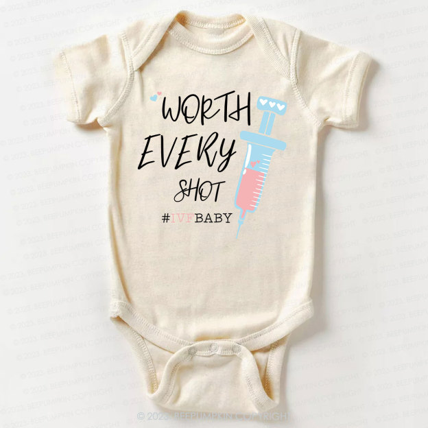 Worth Every Shot Bodysuit For Baby 7