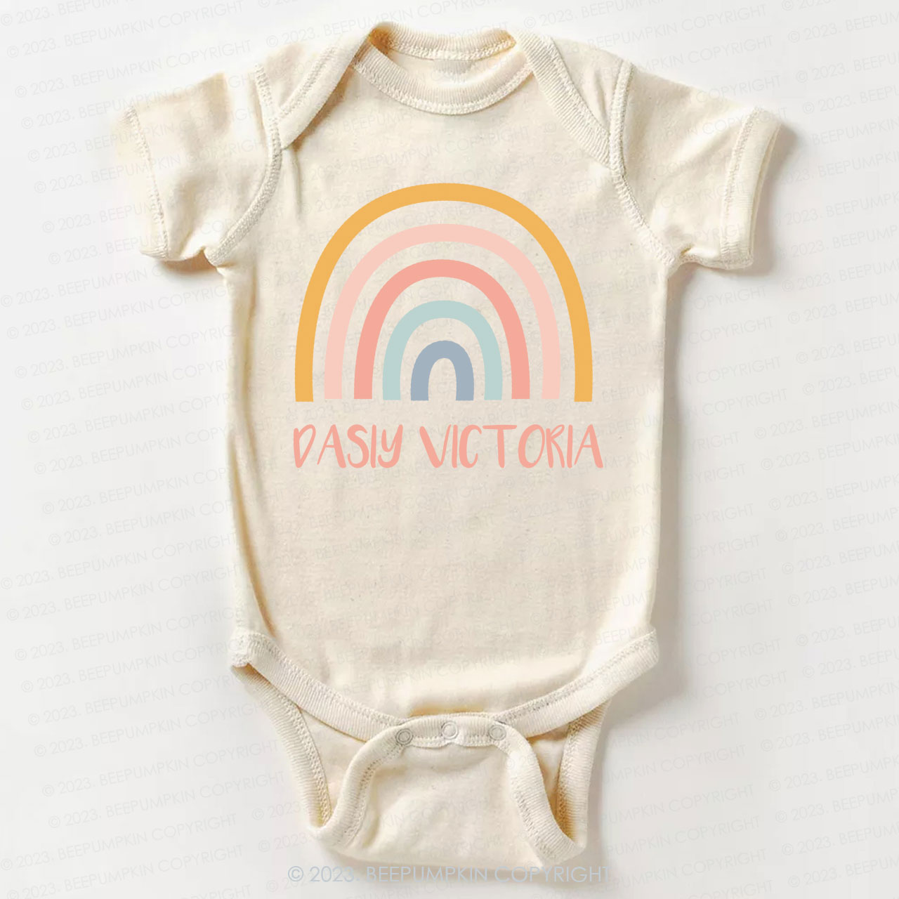 Rainbow Colorful Bodysuit For Baby 