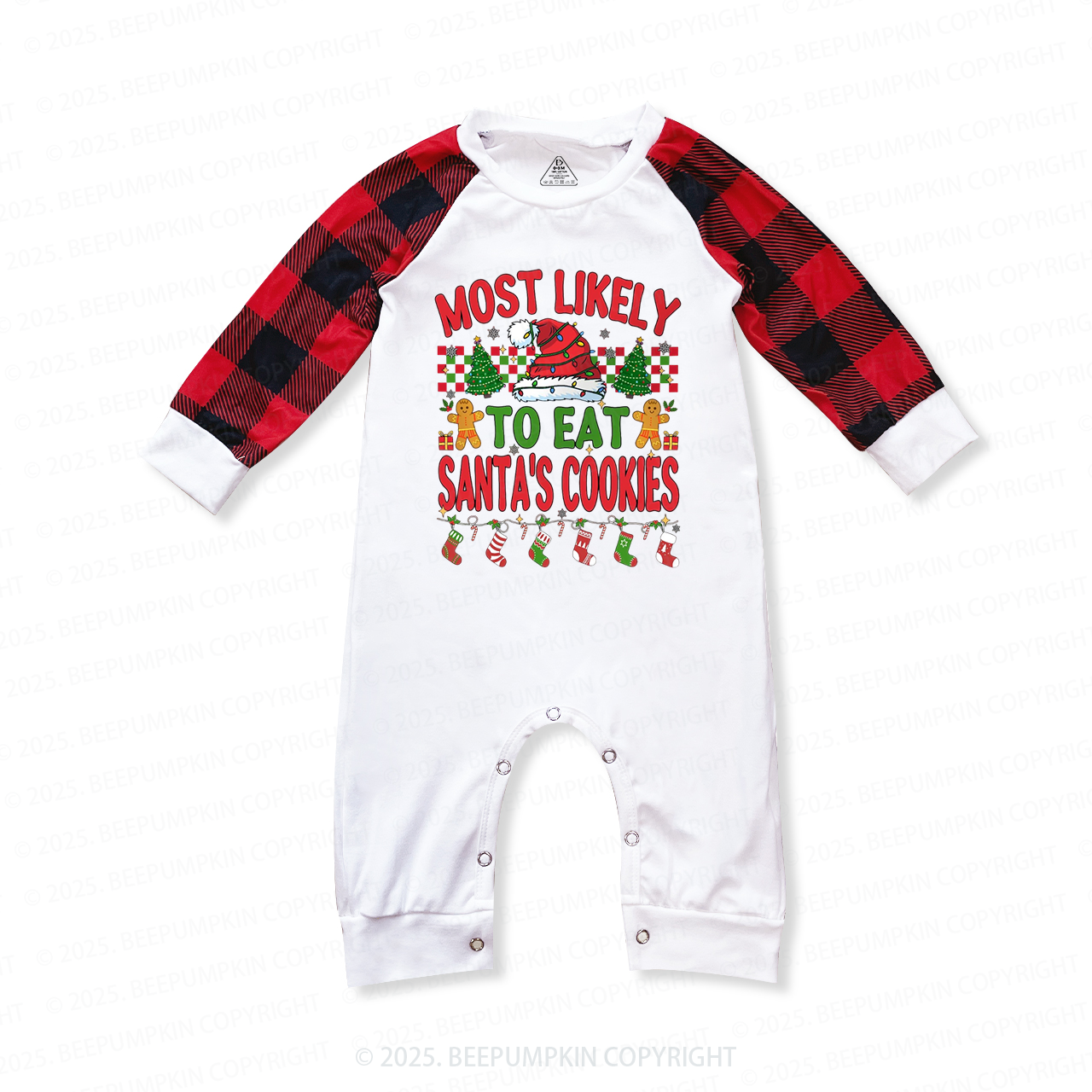 Personalized Most Likely To 7 Quotes Christmas Family Matching Pajamas