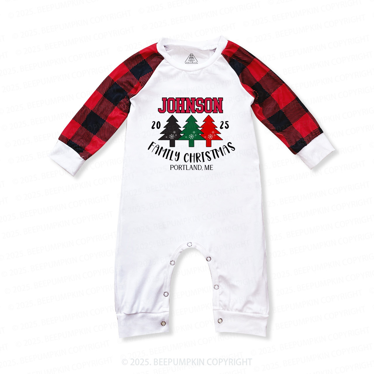 Personalized Christmas Tree Family Matching Pajamas