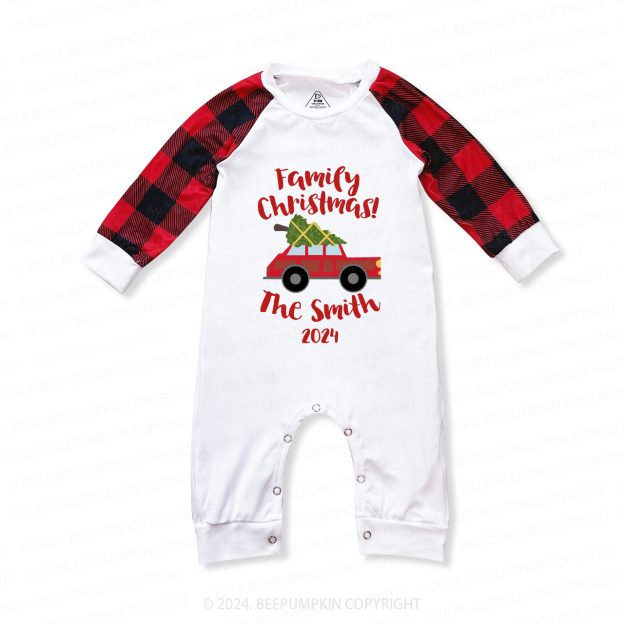 Personalized Custom Christmas Family Matching Pajamas Beepumpkin