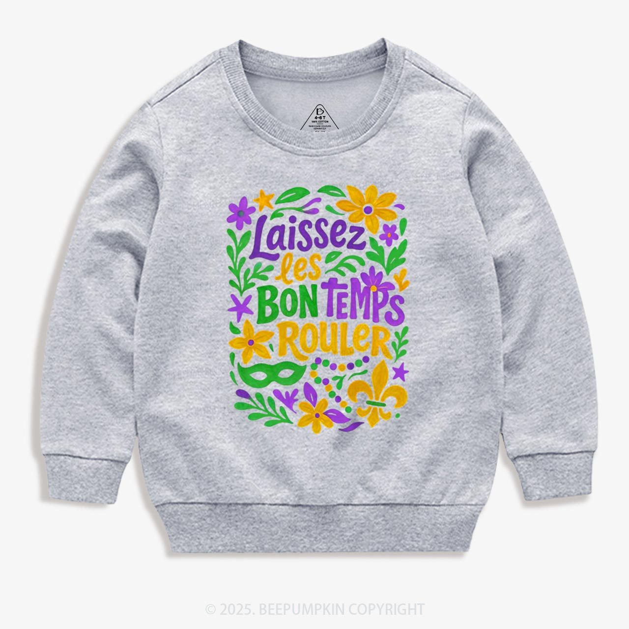 Laissez Les Bon Temps Rouler Kid's Sweatshirt