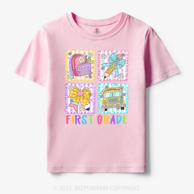 Learning Squares Toddler&Kid's Tees Beepumpkin