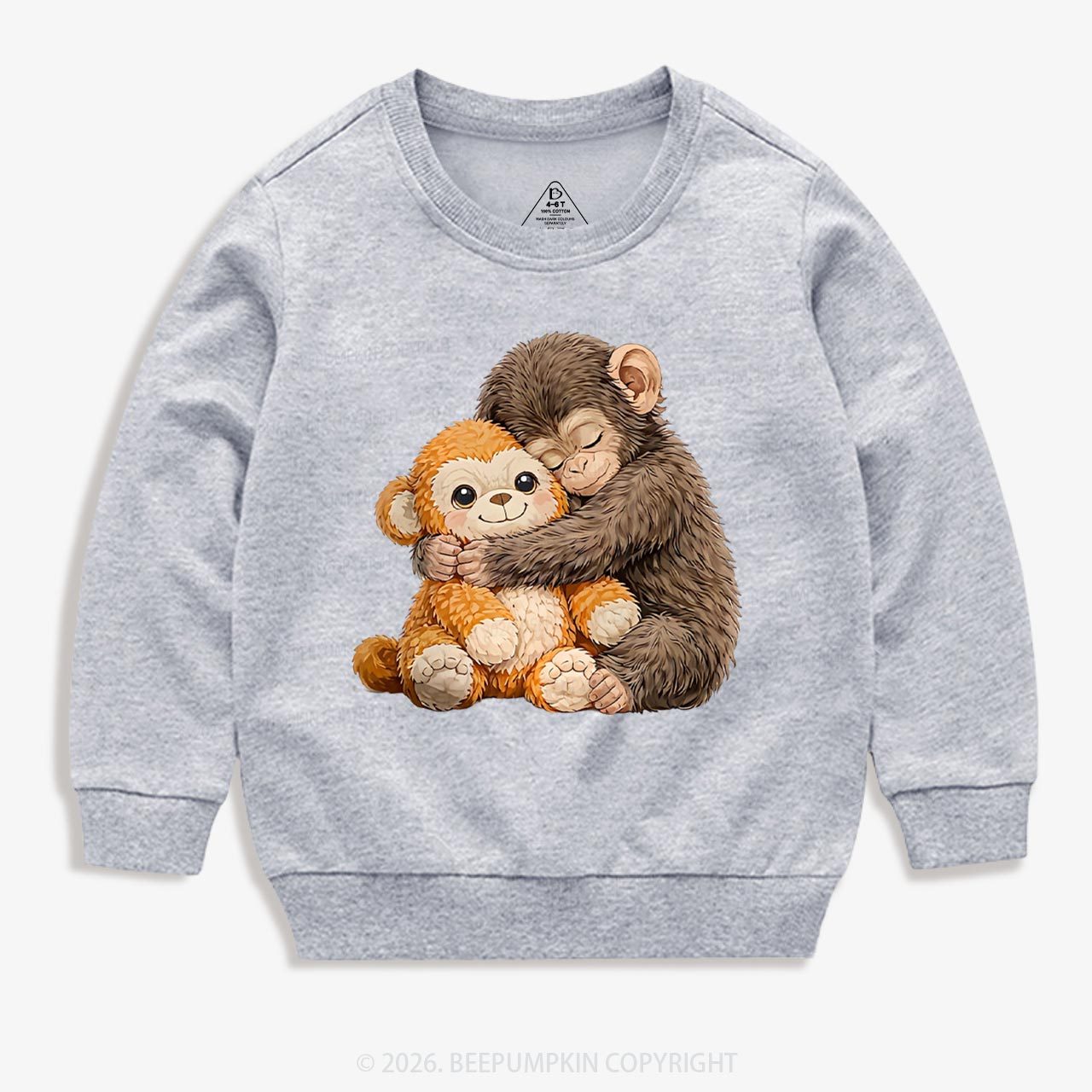 Dear Punch Monkey Lovely Kid's Sweatshirt