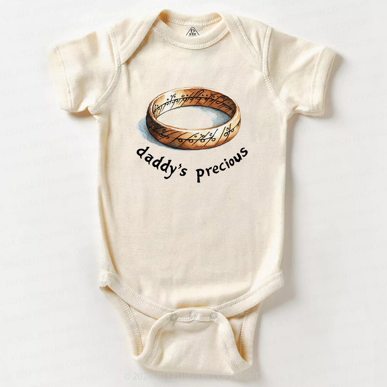 Daddy's Precious Bodysuit For Baby Beepumpkin