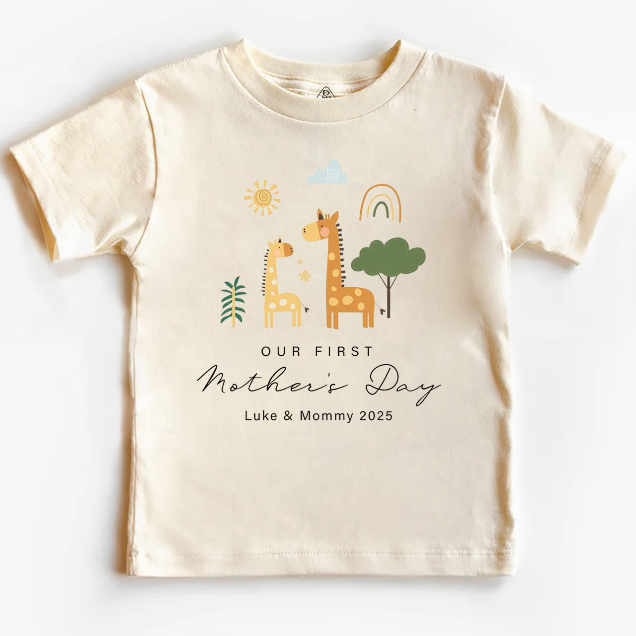 Personalized First Mother's Day Toddler&Kid's Tees Beepumpkin