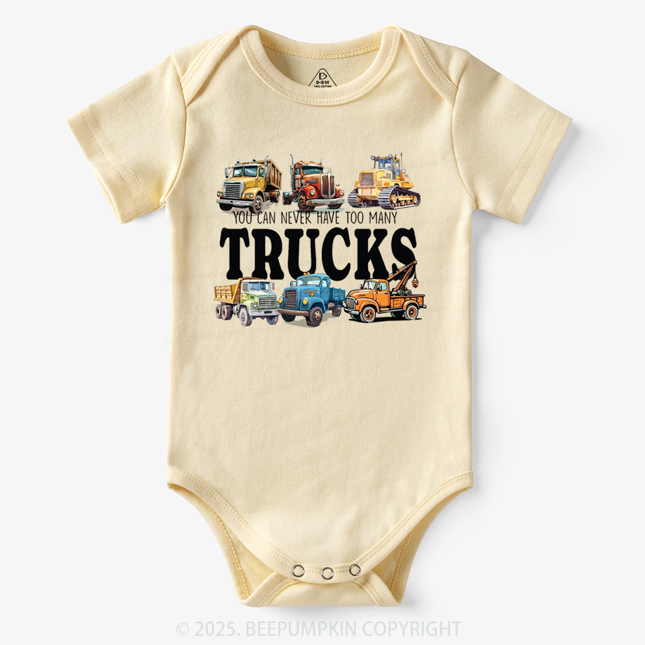 Trucks Bodysuit Beepumpkin 7
