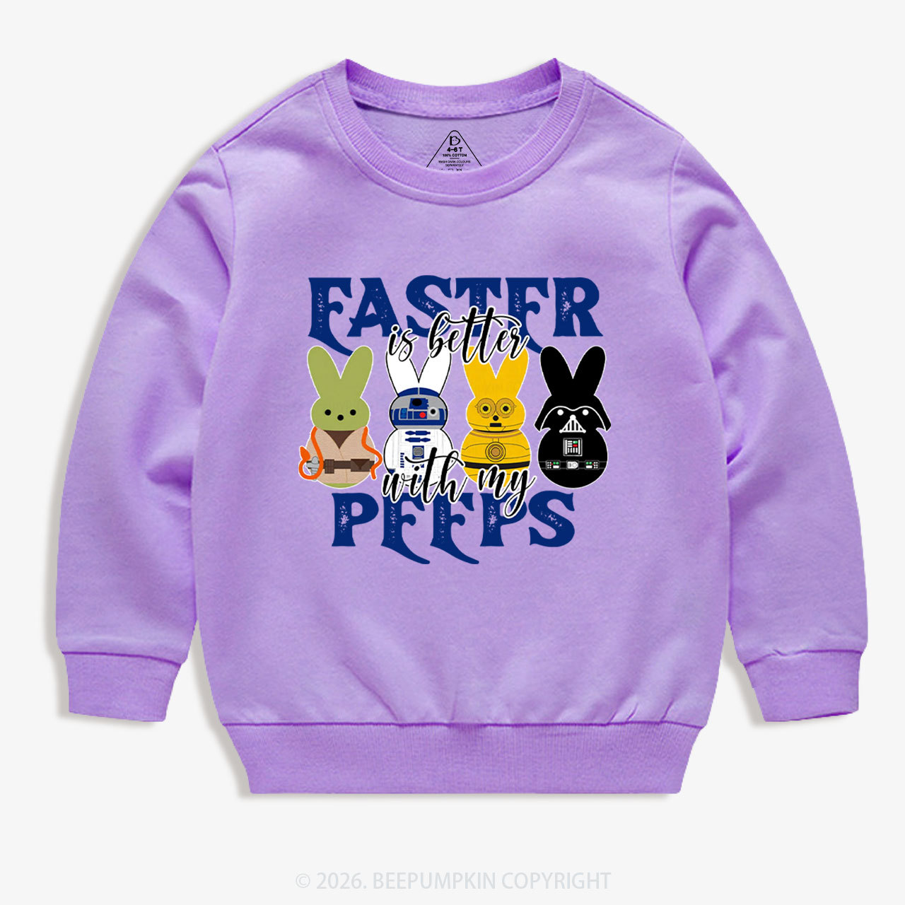 Easter Is Better With My Peeps Kid's Sweatshirt