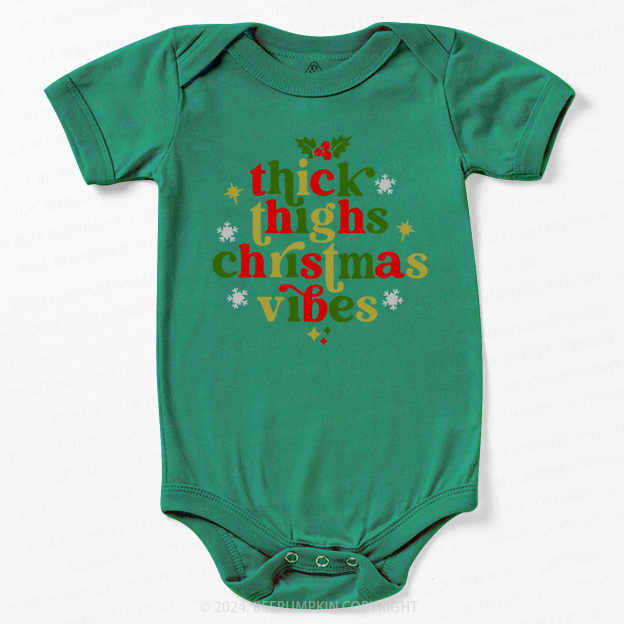 Christmas Vibes Baby Bodysuit