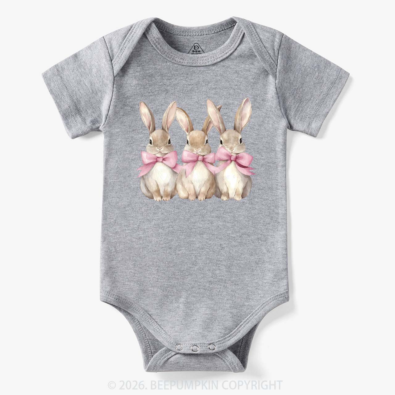 Triple Bunny Hug Easter Bodysuit