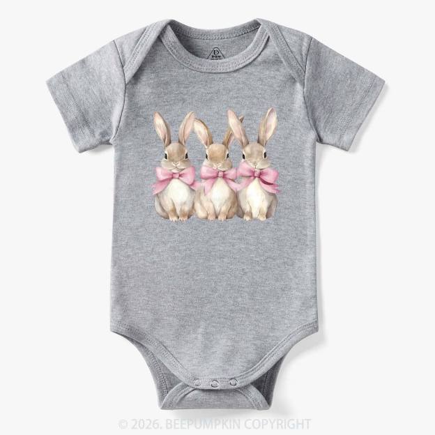 Triple Bunny Hug Easter Bodysuit