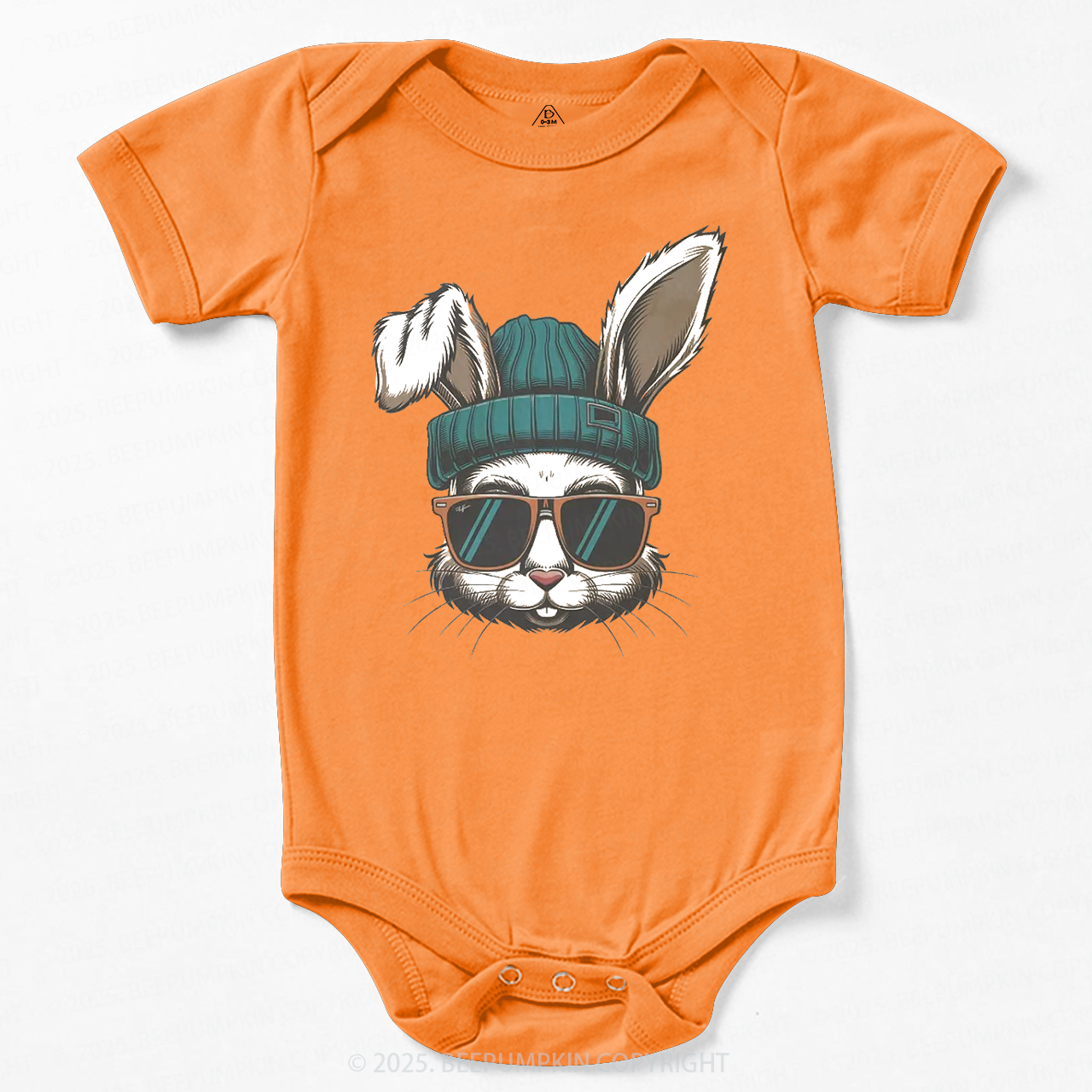Hipster Bunny Bodysuit Beepumpkin