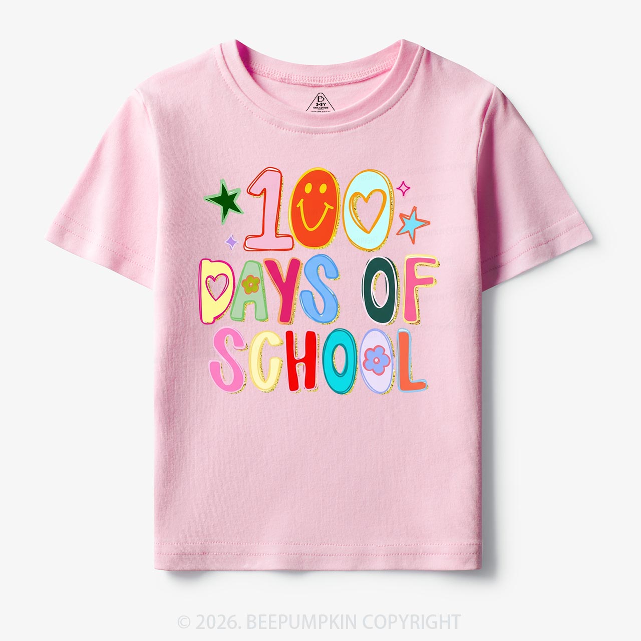 Color Pop 100 Days Brighter Toddler&Kid's Tees