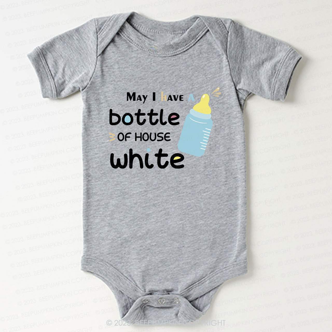 House White Bodysuit For Baby 