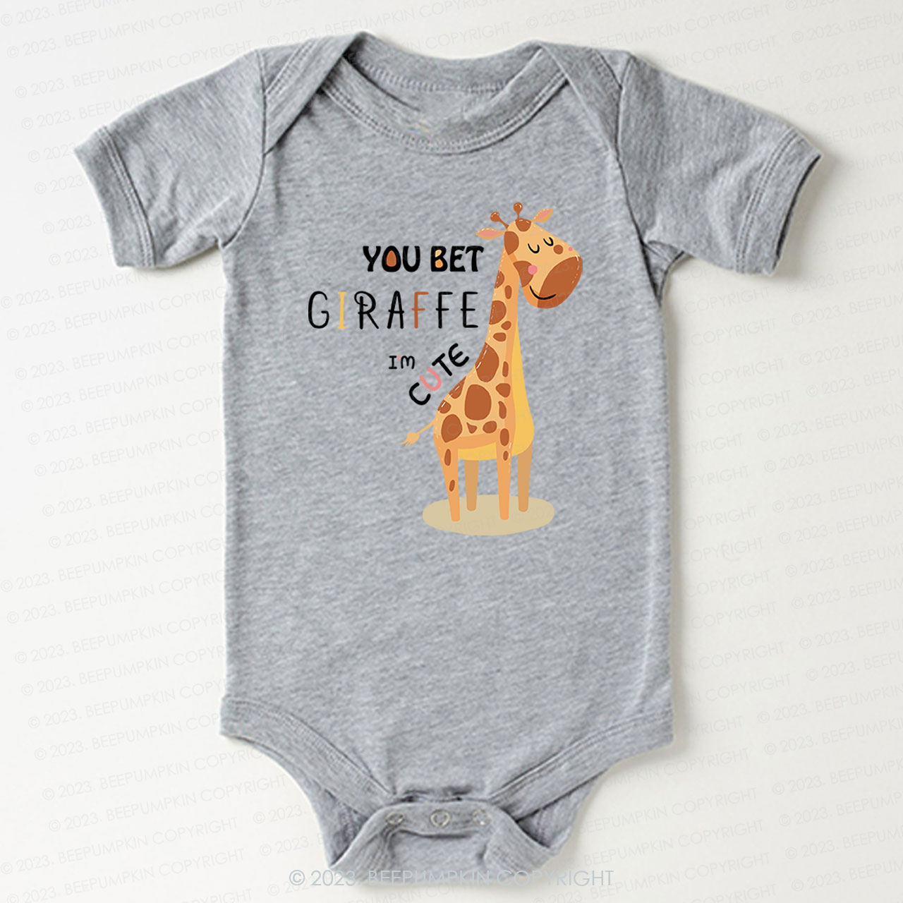 Giraffe Bodysuit For Baby 