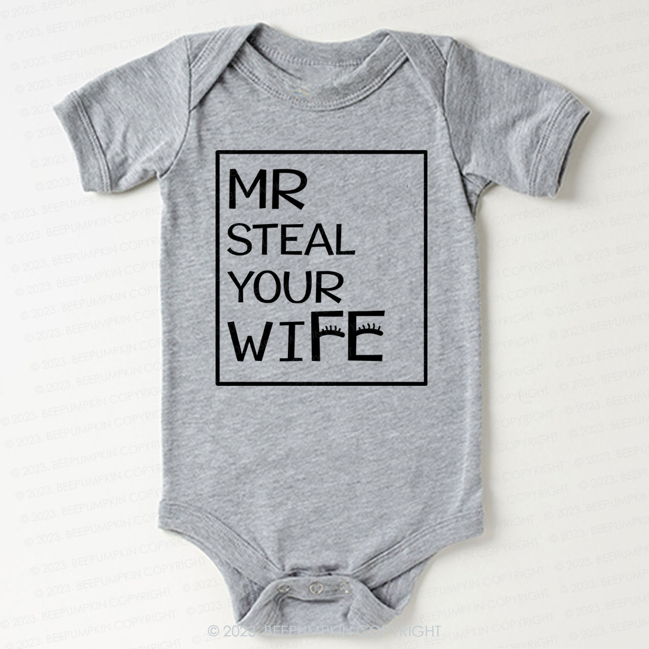 Mr Steal Your Heart Bodysuit For Baby 