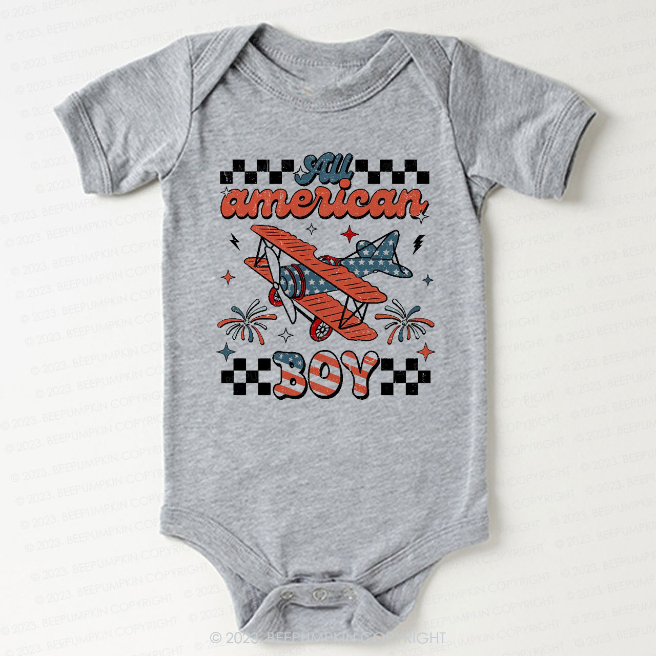 Fourth Of July Bodysuit For Baby 