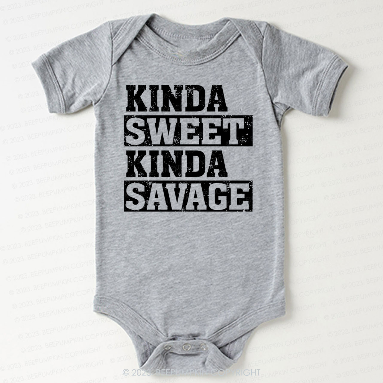 Kinda Sweet Kinda Savage Bodysuit For Baby